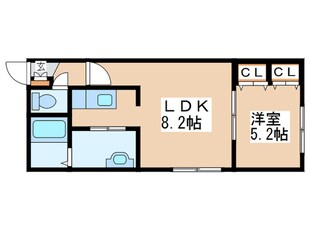 コムメゾンの物件間取画像